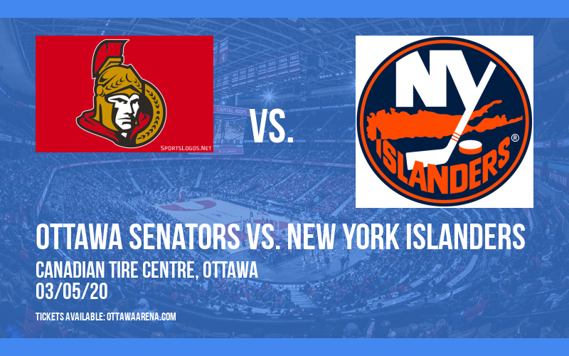 Ottawa Senators vs. New York Islanders at Canadian Tire Centre