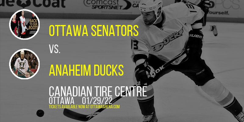 Ottawa Senators vs. Anaheim Ducks [CANCELLED] at Canadian Tire Centre