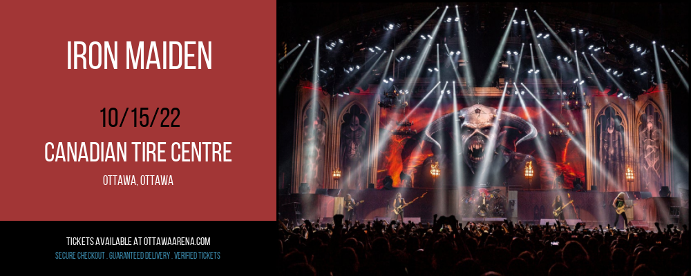 Iron Maiden at Canadian Tire Centre