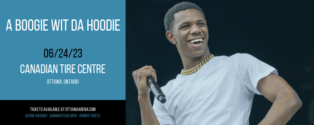 A Boogie Wit Da Hoodie at Canadian Tire Centre