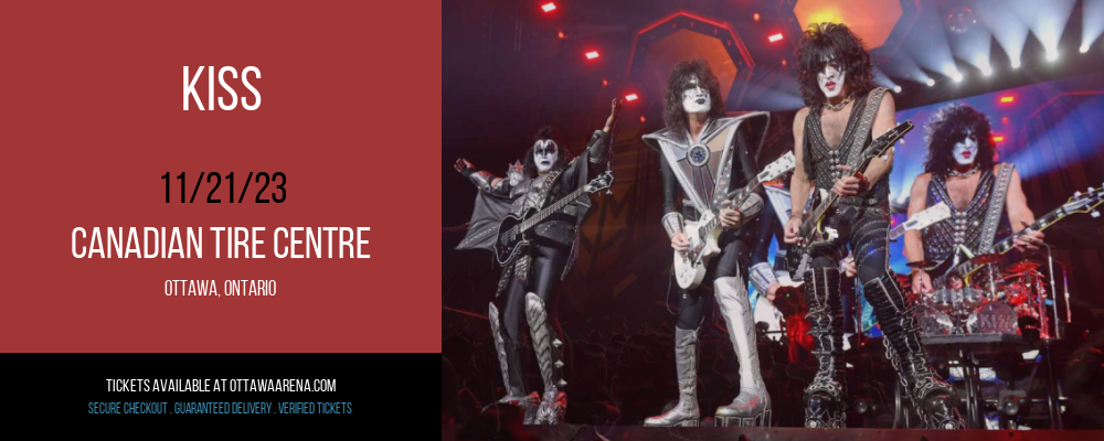 Kiss at Canadian Tire Centre