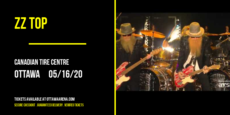 ZZ Top [CANCELLED] at Canadian Tire Centre